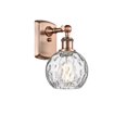 thumbnail image 2 of Innovations Lighting  Athens Water Glass 1 Light 6" Sconce Antique Copper, 2 of 5