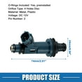 thumbnail image 3 of Fuel Injector Fuel Injection Nozzle for Toyota Avalon 98-04 3.0L Blue 4 Pcs, 3 of 6