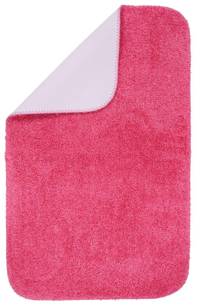 Mainstays 100% Nylon 19.5" x 32" Basic Bright Pink Bath Rug, 1 Each - image 2 of 4
