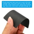 thumbnail image 4 of Unique Bargains 3.5' x 2' Blank Paper Business Cards, 180 Pack Small Index Flash Cards Words Message Note Card, Black, 4 of 7
