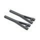 thumbnail image 1 of Brazo de suspensión superior trasero de metal para coche Wltoys 104009 Rc, gris, 1 of 5
