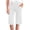 White, variant on BUIGTTKLOP Denim Shorts for Women High Waisted Knee Length Shorts Straight Leg Loose Fitted Summer Shorts with Pockets