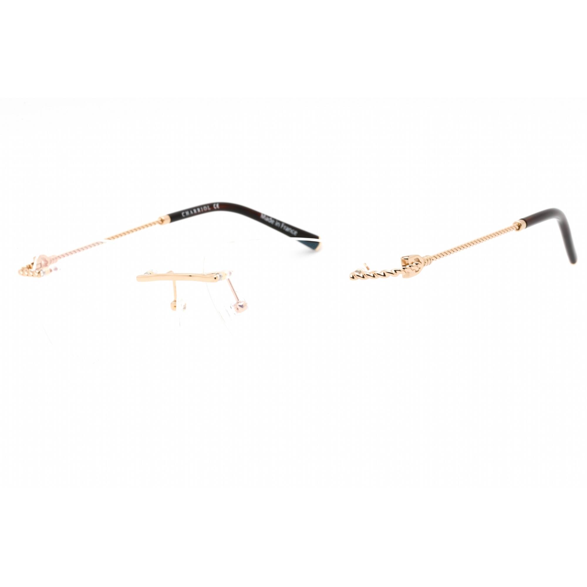 NWT Charriol PC75095-C03 56mm Shiny Gold Eyeglasses PHILIPPE CHARRIOL PC75078-C02-57 Eyeglasses Size 57mm 18mm  main image 4