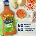 thumbnail image 3 of Kraft Zesty Italian Salad Dressing Family Size 24 fl oz Bottle (Pack of 4), 3 of 5