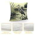thumbnail image 4 of RUIYC Watercolor Heron Pillow Covers Pelican Throw Pillow Covers Pattern Double Sided Printing Pillow Case for Farmhouse Patio Living Room,, 4 of 5