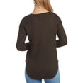 thumbnail image 2 of beachlunchlounge Women's Luna Curvy Hem Pullover Sweater, 2 of 5
