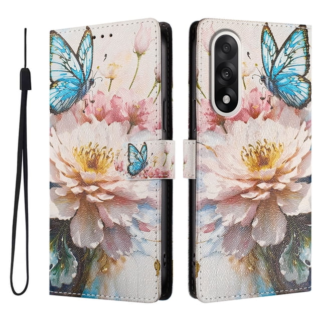FOXDOCK Funda Tipo Cartera para OnePlus Nord 5 con Soporte y Correa – Diseño de Patrones Lindos