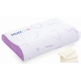 thumbnail image 1 of Almohada MLILY Kids de espuma viscoelástica ajustable 30 x 50 cm, color morado, 1 of 7