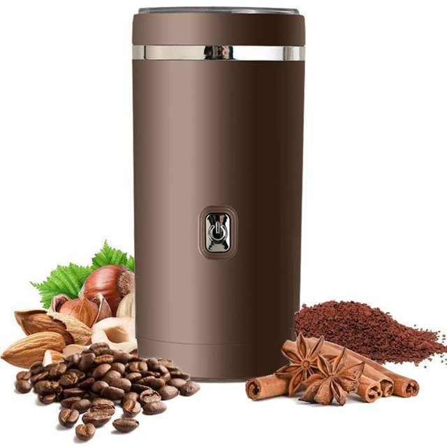 Electric Coffee Grinder, Bean Grinder, Electric Herb Grinder, for Coffee Beans Spices with 8 Stainless Steel Blades