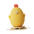 thumbnail image 3 of Rascador para gatos, suministros para mascotas, poste rascador para autoentretenimiento con base Chick amarillo, 3 of 9