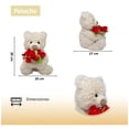 thumbnail image 2 of Oso De Peluche Ultra Suave Con Ramo De Rosas Desmontable, 2 of 5