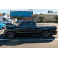 thumbnail image 3 of Extreme Online Store Fits All 2005-2015 Toyota Tacoma Access Cab Models | EOS Visors in-Channel Style Smoke Tinted Side Vents Window Deflectors Rain Guards, 3 of 12