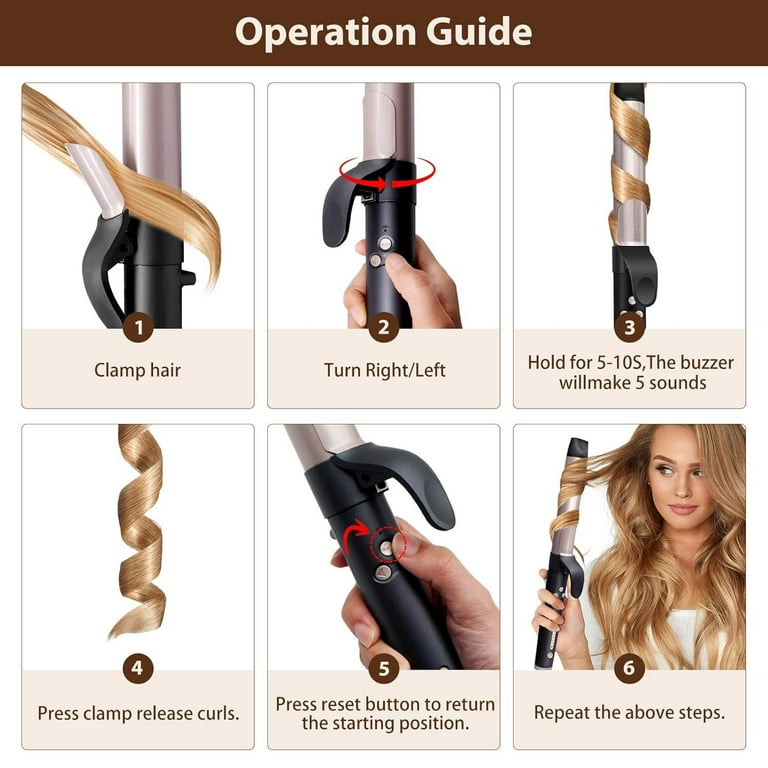 Curling iron that holds curl sale