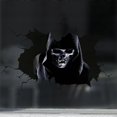 thumbnail image 1 of SZTXJ 2PCS 3D Halloween Wall Stickers, Halloween Skull Wall Stickers, Removable Halloween Decorations Scary Decorations for Bedroom, Halloween Window, 1 of 5