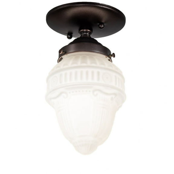 Meyda Tiffany 231008 Colonnade 5" Wide Semi-Flush Ceiling Fixture - MultiColor