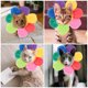 thumbnail image 3 of Sombrero de girasol Sombrero de gato de girasol Vestido de gato Tocado de flores Disfraz de girasol para mascotas, 3 of 4