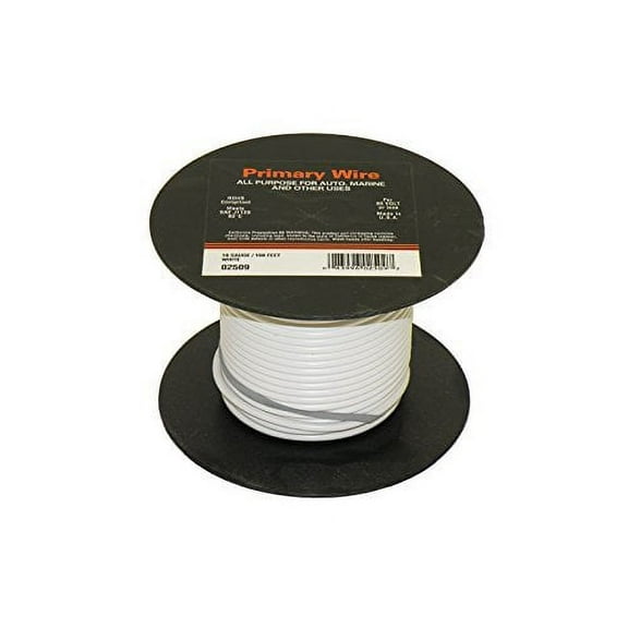 East Penn 02509 10 Gauge 100' White Spool