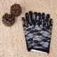 thumbnail image 1 of Xiao Hua Guantes de encaje con flores para mujer, elegantes y cortos, para fiesta de té, transpirables, color negro, 1 par, 1 of 5