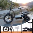 thumbnail image 4 of SAY YEAH Electric Trike for Adults, 3-Wheel Electric Scooter, Senior Personal Transporter, 15 MPH 20+ Mile Range Hydraulic Brakes, 4 of 6