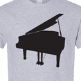 thumbnail image 4 of Inktastic Piano Silhouette T-Shirt, 4 of 5
