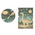 thumbnail image 5 of Yayeee Garden Flag 12" x 18" Double Sided Outdoor Yard Lawn Holiday Decorations, Dinosaur with Stars, 5 of 6