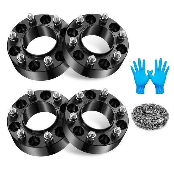 SPEEDWOW 6x139.7mm Wheel Spacers 2 inch 6x5.5 Hubcentric Wheel Spacer Compatible with 21-23 Bronco,11-23 Ranger, Forged 6 Lug Wheel Adapters M12x1.5 & 93.1mm Hub Bore, Set of 4