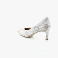 thumbnail image 3 of Naturalizer Faith Women's Heels White Multi Leather Size 8 M, 3 of 8