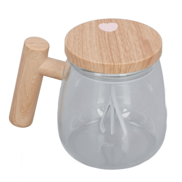 Taza De Café De Cristal Con Agitación Automática, Taza De Agitación Automática Con Pilas, Vidrio De Borosilicato Para Oficina