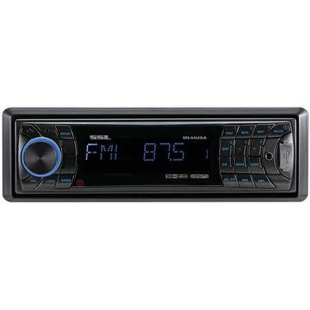 SOUNDSTORM ML44USA Single-DIN In-Dash Mechless Receiver