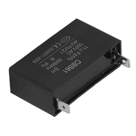 

Gasoline Generator Capacitor Heat Resistant Insulated Generator Capacitor 11μF CBB61 Anti Explosion For Washing Machine For Water