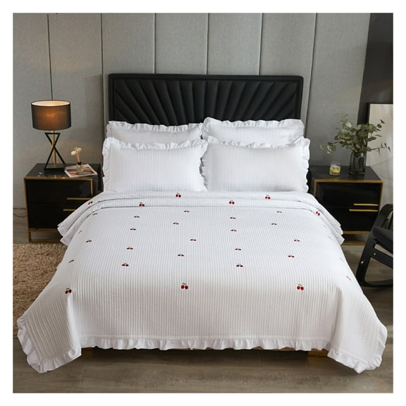 LZZ Embroidered Bedspread On The Bed Linen Cotton Linens Coverlet Quilted Blanket Bedspreads For Bed Covers Bed Plaid
