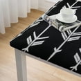 thumbnail image 5 of WYYP Arrows Fine Foliage Lace Square Tablecloth Outdoor Fitted 100% Polyester Fiber 52*52, 5 of 8