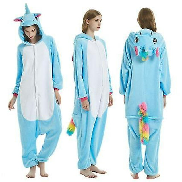 Pyjama une Pièce Cosplay Animal pour Adultes Ou Enfants Vêtements de Nuit Halloween