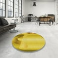 thumbnail image 3 of Ahgly Company Indoor Rectangle Patterned Rubber Ducky Yellow Area Rugs, 5' x 8', 3 of 6