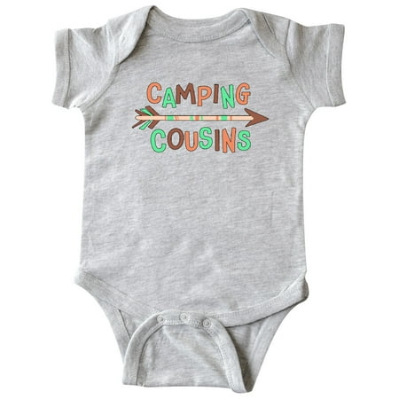 

Inktastic Camping Cousins- arrow Gift Baby Boy or Baby Girl Bodysuit