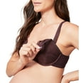thumbnail image 4 of Cake Maternity Truffles Nursing Lace Bra for Breastfeeding, Sexy Maternity Bra, Dark Brown, 32C UK/ 32C US, 4 of 5