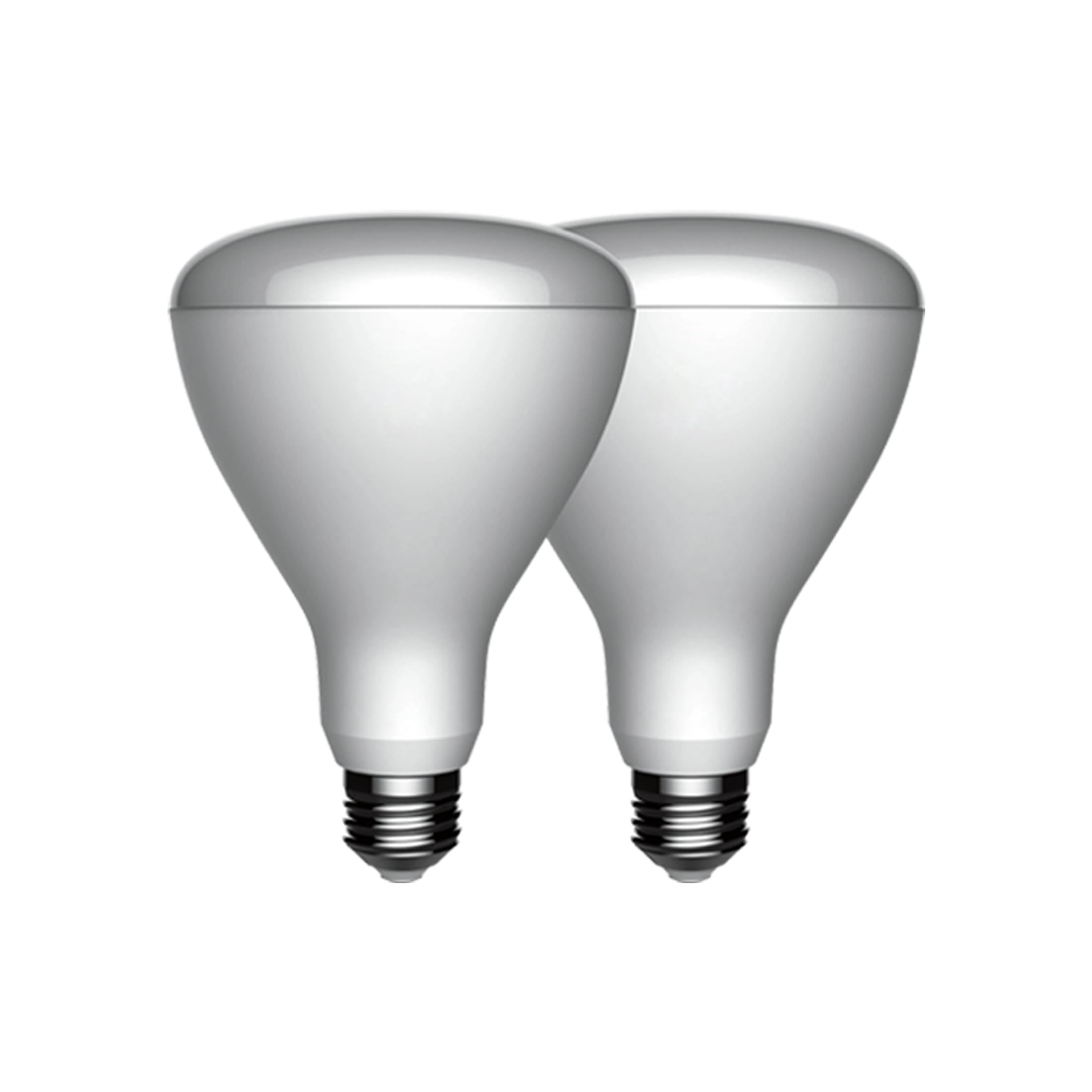 GE Incandescent Heat Lamp, 250 Watt Replacement, Red, BR40 Clear Floodlight Bulb (2 Pack)