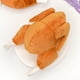 thumbnail image 5 of Juguete masticable de pollo asado y pavo para mascotas | Juguete interactivo duradero para perros y gatos | Limpieza dental | Diseño seguro texturizado | Naranja | Paquete de 2 | 14x8cm |, 5 of 5