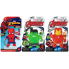 Marvel Avengers Giant Punch Ball Bop Ball (3 Packs Assorted) Hulk, Iron Man & Spiderman Toy for Kids & Adults. Party Favors Plus 1 Sticker | W-6802-3