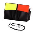 thumbnail image 4 of Juego de tarjetas de árbitro de fútbol, ​​equipo de árbitro, fútbol deportivo, tarjetas rojas y amarillas para competición, partido de fútbol, ​​campo, 4 of 8