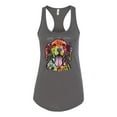 thumbnail image 2 of Wild Bobby Dean Russo Golden Retriever Is Love Dog Is Love Dog Lover Women Racerback Tank Top, Dark Grey, Medium, 2 of 5