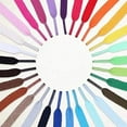 thumbnail image 2 of 20 Pairs Flat Colored Shoelaces for Sneakers Skate Shoes Boots and Sport Shoes Random Color80cm, 2 of 5