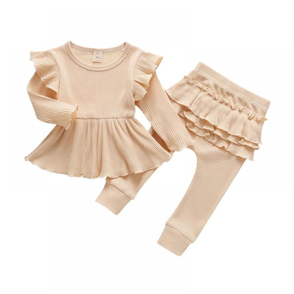 Kids Baby Girls Toddler Knit Tops Dress 