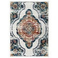 thumbnail image 2 of Modway Entourage Malia Distressed Vintage Floral Vintage Medallion 8x10 Area Rug in Multicolored, 2 of 7