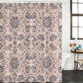 thumbnail image 3 of Boho Vintage Waterproof Fabric Shower Curtain,Southwestern Ethnic Mexican Flowers Waterproof Fabric Shower Curtain for Bathroom Curtains Bathtubs Hotel Shower Curtains with 12 Hooks Small 36x78in, 3 of 8