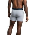 thumbnail image 5 of Fruit of the Loom Men's Breathable Cotton Micro-Mesh Boxer Briefs, 3-Pack, 5 of 10