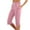 Pink #034, variant on Mohiass Ladies Capri Pants Women's Capris Clearance Work Out Capris Gym for Women Pull on Capris for Women Black L