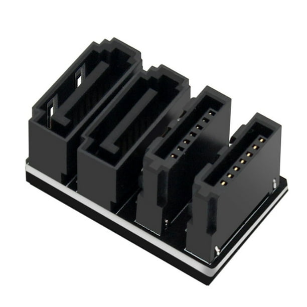 Angle UP SATA 7PIN Adaptador 2 A Femenino Convertidor 90/180 Grado Enchufe Y Juego para Computadora SSD HDD