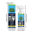 thumbnail image 3 of Hard Water Stain Remover Fast-Acting Spray For Limescale Soap Scum And Deposits On Glass Tile Chrome And Faucets 120ml, 3 of 7