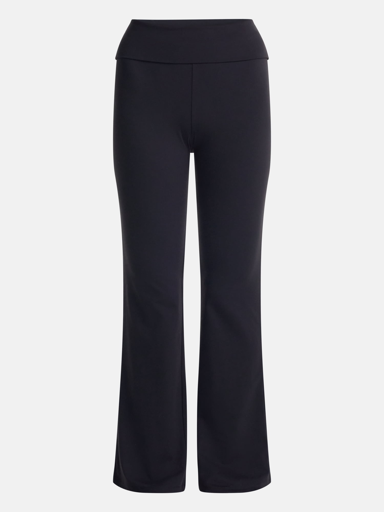 No Boundaries Foldover Flare Pants, 31.25" Inseam, Women’s XXS-XXL